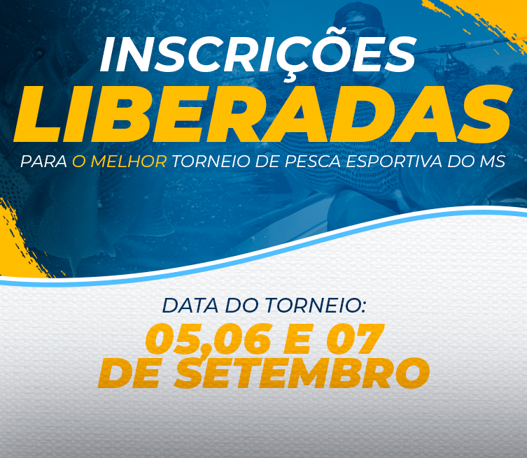 Inscrições Liberadas !!